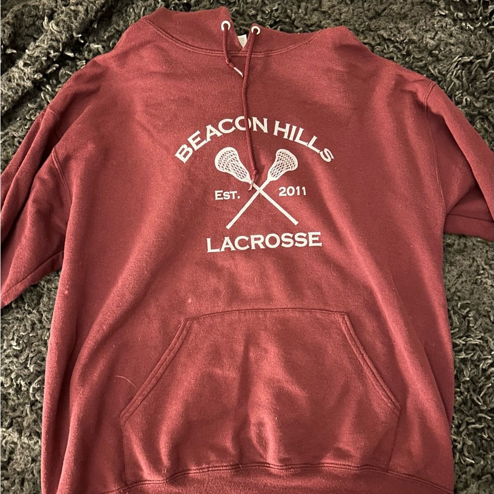 Jerzees NuBlend Maroon Hoodie